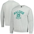 thumbnail image 1 of Unisex BreakingT Cal Raleigh Heather Gray MLBPA Player Name & Number Sweatshirt, 1 of 3