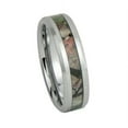 thumbnail image 1 of Unisex Camo Hunting Tan/Brown/Green Camouflage 7mm Tungsten Wedding Band Ring, 1 of 2