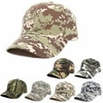 thumbnail image 1 of Unisex Camouflage Baseball Cap Adjustable Summer Outdoor Sun Visor, 1 of 3