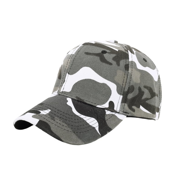 Unisex Camouflage Baseball Caps Adjustable Tactical Sports Duck-Tongued Hats Sunscreen Camo Snapback Peaked for Womens Mens, C