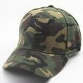 thumbnail image 1 of Unisex Camouflage Snapback Baseball Cap Hip Hop Adjustable, 1 of 2