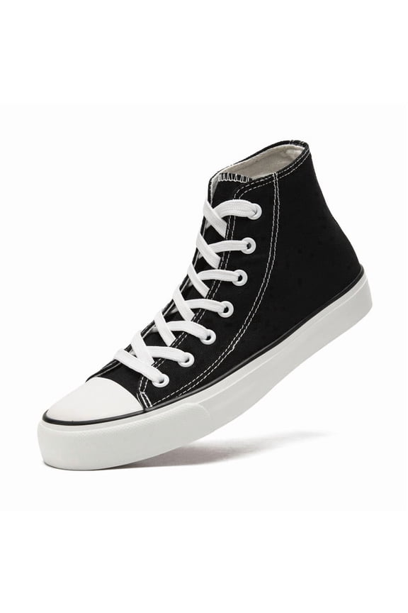 Unisex Canvas Sneakers Women’s Men’s Fashion Sneakers Casual Tennis Shoes for Women Men Classic Lace Up Shoes Walking Running Shoes