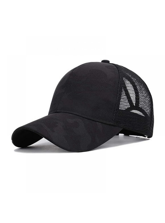 Unisex Cap Casual Plain Mesh Baseball Cap Adjustable Snapback Hats For Women Men Hip Hop Trucker Cap Streetwear Dad Hat