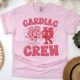 thumbnail image 1 of Unisex Cardiology Team T-Shirt, Cute Medical Heart Design Tee, Light Pink, Size 3XL, 1 of 6