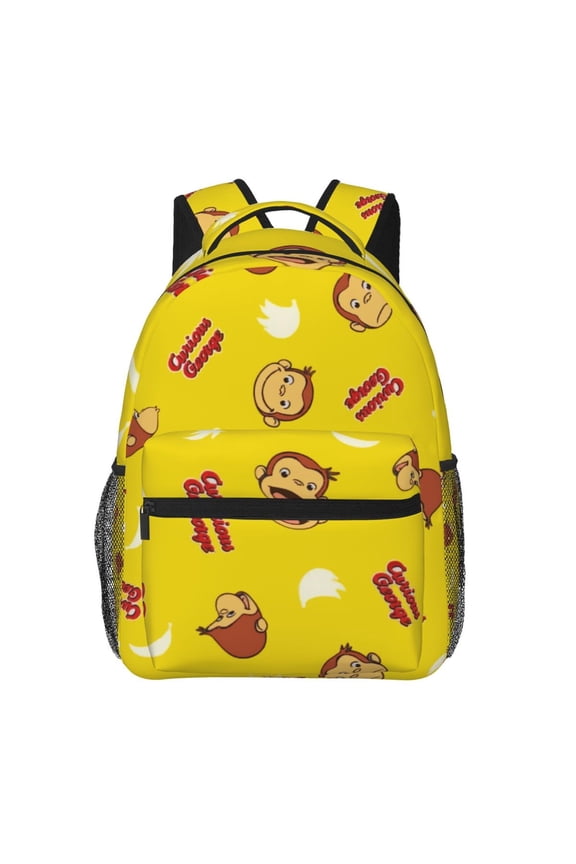 Unisex Cartoon Large Capacity Bookbag Schoolbag Daypack Gift George (12) Casual Backpack