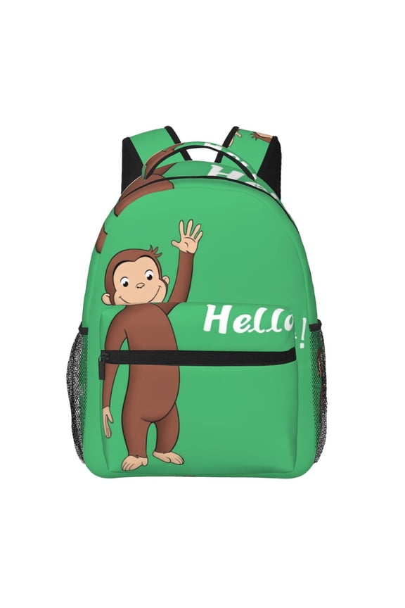 Unisex Cartoon Light Weight Bookbag Schoolbag Daypack Gift George Hello Casual Backpack