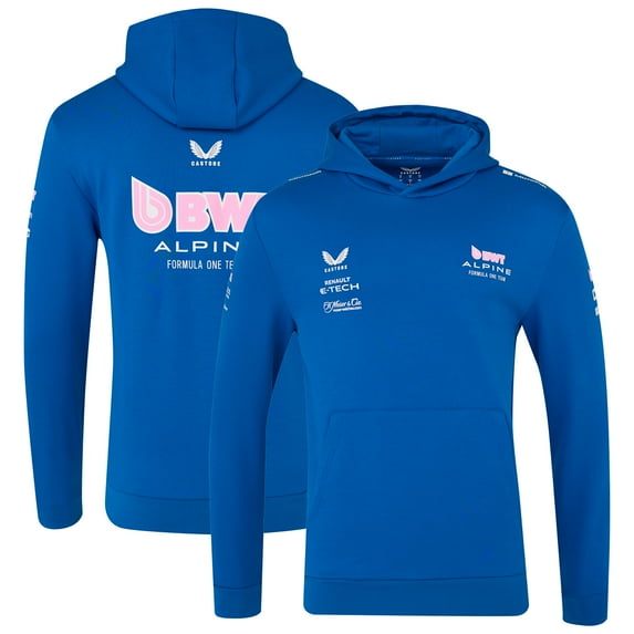 Unisex Castore Blue Alpine 2025 Team Wear Pullover Hoodie