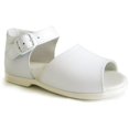 thumbnail image 1 of Unisex Casual Leather Sandals for Girls & Boys, White - Size 5.5, 1 of 1