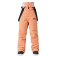 thumbnail image 1 of Unisex Casual Solid Patchwork Trousers Outdoor Windproof Waterproof Ski Pants Zipper Multiple Pockets, 1 of 6