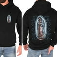 thumbnail image 1 of Unisex Catholic Hoodie, Virgen Maria de Guadalupe Graphic Hoodie with Religious Art Print, Faith-Inspired Cotton Hooded Sweatshirt, Sizes S–5XL, 1 of 7