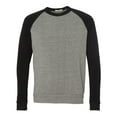 thumbnail image 1 of Unisex Champ Eco-Fleece Colorblocked Sweatshirt - EC GRY/ EC T BLK - XS, 1 of 5