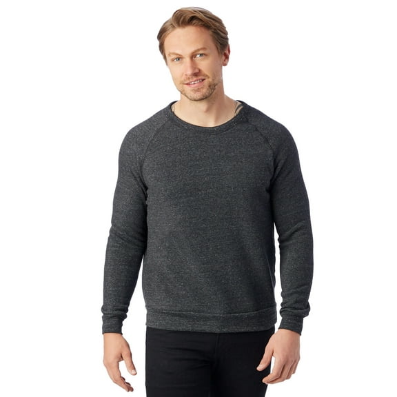Unisex Champ Eco-Fleece Solid Sweatshirt - ECO BLACK - L