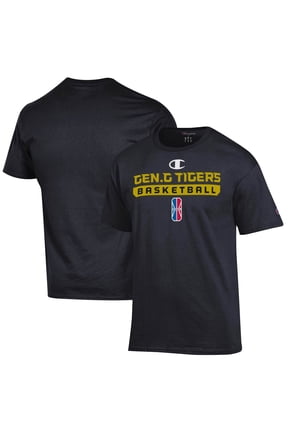 Unisex Champion Black Gen.G Tigers On-Court 2K League Authentic Practice T-Shirt