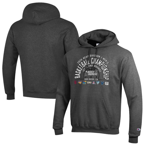 Unisex Champion Gray NCAA 2026 March Madness San Diego Hoodie