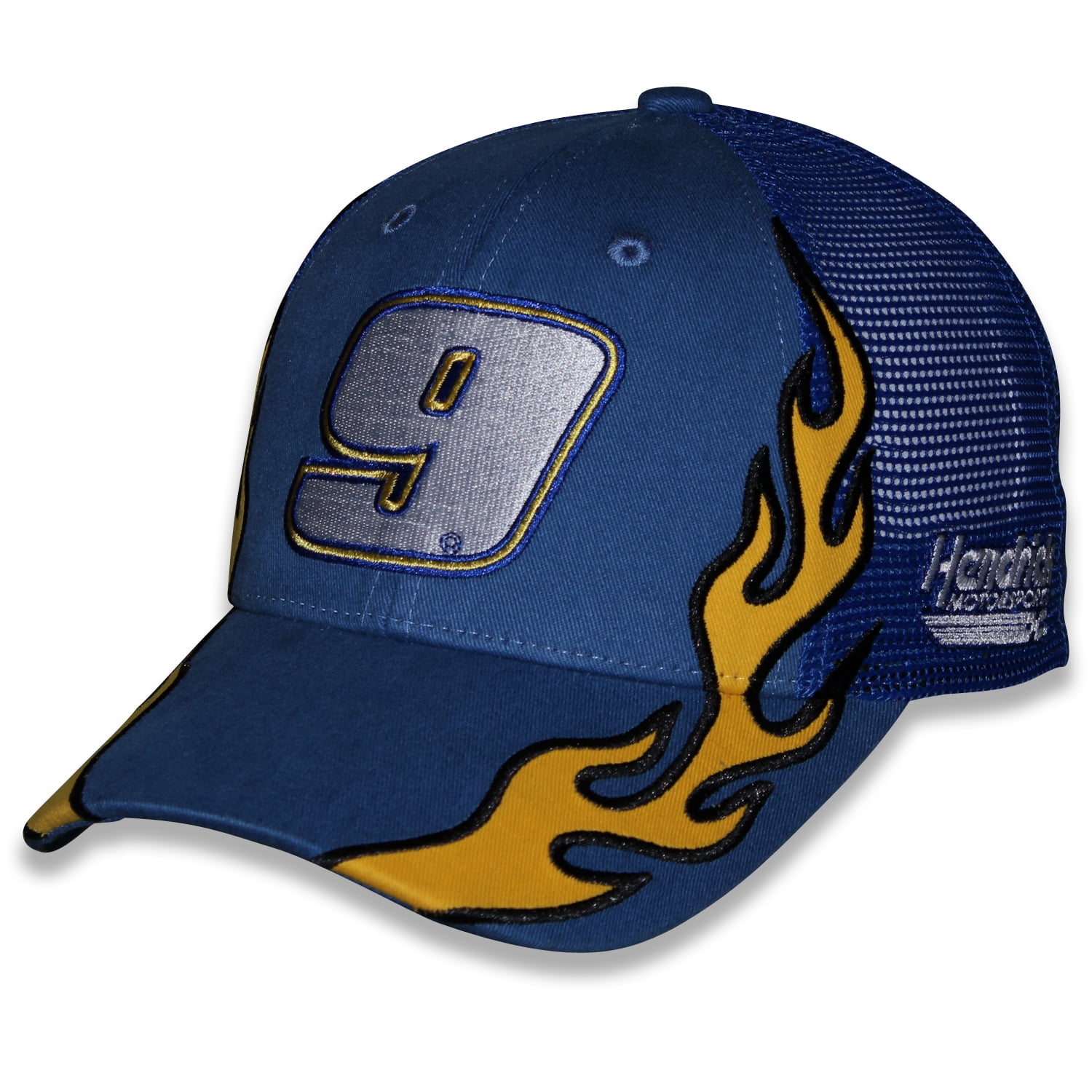 Checkered Flag Sports 2023 Chase Elliott Patriotic NASCAR Hat - Adjustable Mesh Baseball Cap For Racing Fans