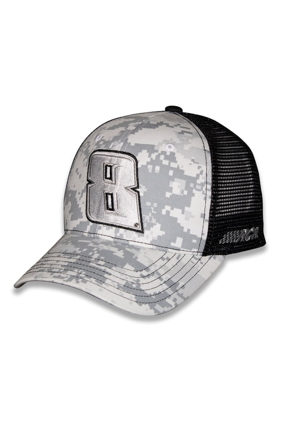 Unisex Checkered Flag Sports Camo Kyle Busch Adjustable Hat