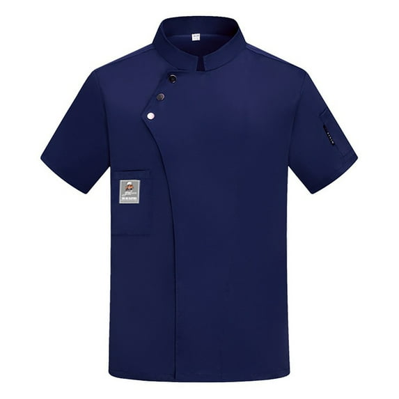 Unisex Chef Coat Jacket for Kitchen Restaurant Cooking Work and Culinary Tops