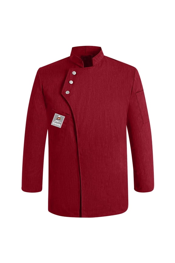 Unisex Chef Jacket Men's Chef Coat Restaurant Kitchen Chef Uniform