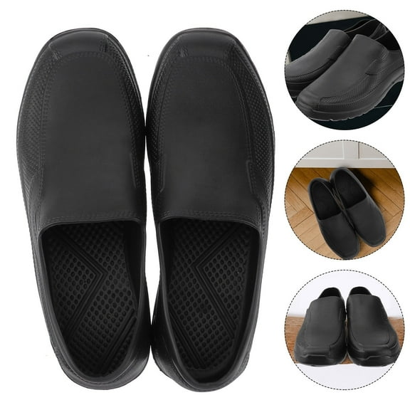Unisex Chef Shoes - Non-Slip Kitchen Safety Shoes for Crews - Oil & Water Proof Work Boots - Lightweight, Wear-Resistant Catering Footwear for Restaurant & Food Service Professionals