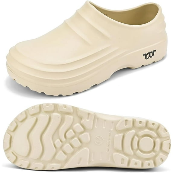 Unisex Chef Shoes, Non-Slip Oil Resistant Kitchen Work Shoes, Breathable Waterproof Lightweight Safety, Oil Chef Shoe Wide Waterproof Nursing Shoe, Ideal for Healthcare Kitchen Food Service