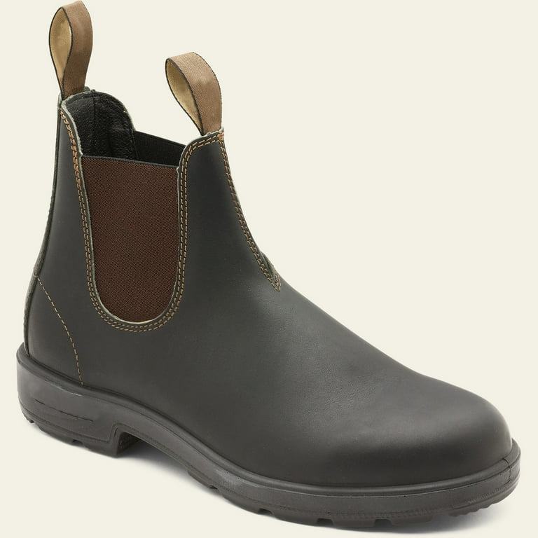 Zachomi Unisex Chelsea Boots Breathable Anti Slip Elastic Bootie Round Toe Chelsea Boot Office Vintage Work Shoes for Men Women Men s Size 15.5