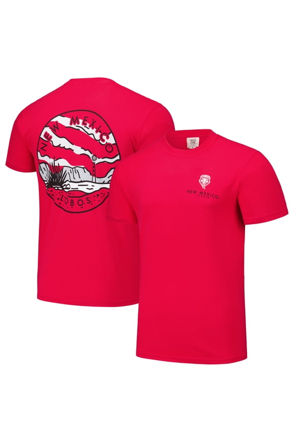 Unisex Cherry New Mexico Lobos Scenic Comfort Colors T-Shirt