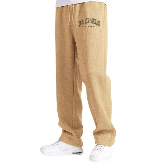 Unisex Child Cargo Parachute Pant Girls Khaki Pants Elastic Waist Wide Leg Sports Outdoor Uniform Pants 10-11 Years