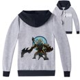 thumbnail image 1 of Unisex Children's The Legend of Zelda Print Zippered Hooded Coat, Great for Seasonal Wear, 1 of 6
