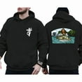 thumbnail image 1 of Unisex Christian Fishing Hoodie – "Fishing with Jesus" Graphic Hoodie, Faith & Outdoors Gift, 1 of 6
