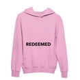 thumbnail image 1 of Unisex Christian Hoodie Redeemed Hooded Sweatshirt-Light Pink-xxxl, 1 of 1