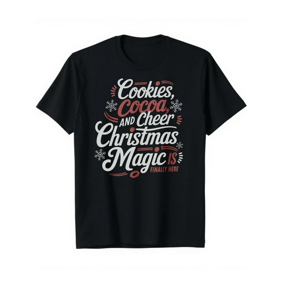 Unisex Christmas Star T-Shirt for Men and Women, Retro Vintage Holiday Graphic Tee, Casual Xmas Shooting Star Shirt, Comfortable Winter Top, Perfect Gift for Parties & Family Gatherings