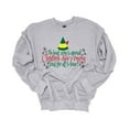 thumbnail image 1 of Unisex Christmas Sweatshirt Best Way To Spread Christmas Cheer Elf Festive Holiday Crewneck Sweatshirt-Sports Grey-xl, 1 of 1