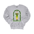thumbnail image 1 of Unisex Christmas Sweatshirt Cotton Headed Ninny Muggins Elf Festive Holiday Crewneck Sweatshirt-Sports Grey-xxl, 1 of 1