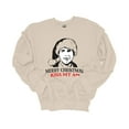 thumbnail image 1 of Unisex Christmas Sweatshirt Merry Christmas! Kiss My A** Clark Griswold Festive Holiday Crewneck Sweatshirt-Sand-xl, 1 of 1