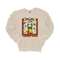 thumbnail image 1 of Unisex Christmas Sweatshirt Omg Santa I Know Him Elf Retro Festive Holiday Crewneck Sweatshirt-Sand-4xl, 1 of 1