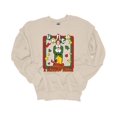 thumbnail image 1 of Unisex Christmas Sweatshirt Omg Santa I Know Him Elf Retro Festive Holiday Crewneck Sweatshirt-Sand-small, 1 of 1
