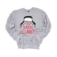thumbnail image 1 of Unisex Christmas Sweatshirt You Serious Clark? Winter Hat Festive Holiday Crewneck Sweatshirt-Sports Grey-xxl, 1 of 4