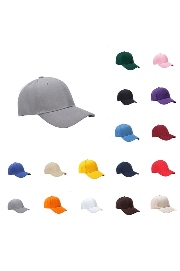 Unisex Classic Cotton Baseball Cap - Solid Color Adjustable Dad Hat for Daily Wear, Sports & Outdoor Activities-Beige