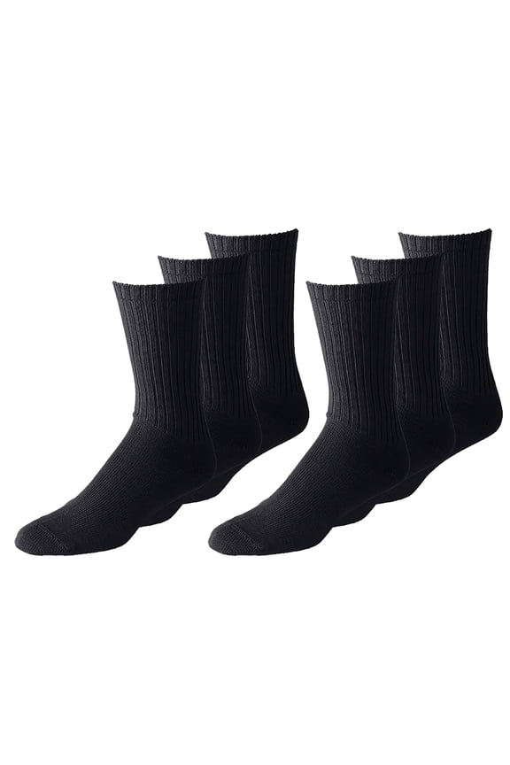 Unisex Classic Crew Athletic Sports Cotton Socks 36 Pack