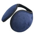 thumbnail image 1 of Unisex Classic Fleece Earmuffs for Cold Weather. Ear Warmer Behind the Head.(Royal Blue), 1 of 2