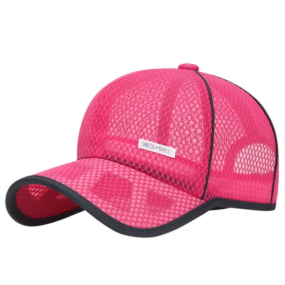 Unisex Classic Low Profile Mesh Baseball Cap Soft Unconstructed Adjustable Size Dad Hat