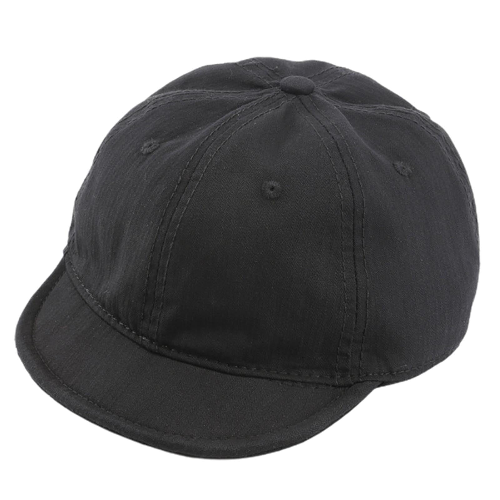 Plain black baseball cap walmart top
