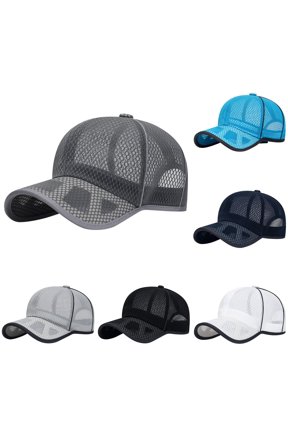 Unisex Classic Mesh Baseball Cap Soft Unconstructed Adjustable Size Dad Hat Hmm Hat One Size