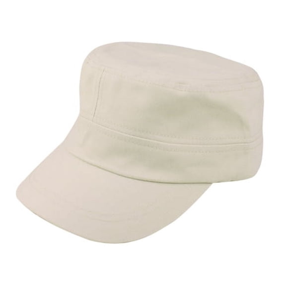 Unisex Classic Military Hats , Adjustable Cotton Army Cap, Vintage Flat Top Outdoors Baseball Caps for Men and Women