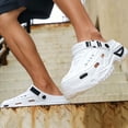 thumbnail image 1 of Unisex Classic Perforated Clogs Breathable Platform Sandals Lightweight EVA Garden Shoes for Garden Beach (White 10), 1 of 9
