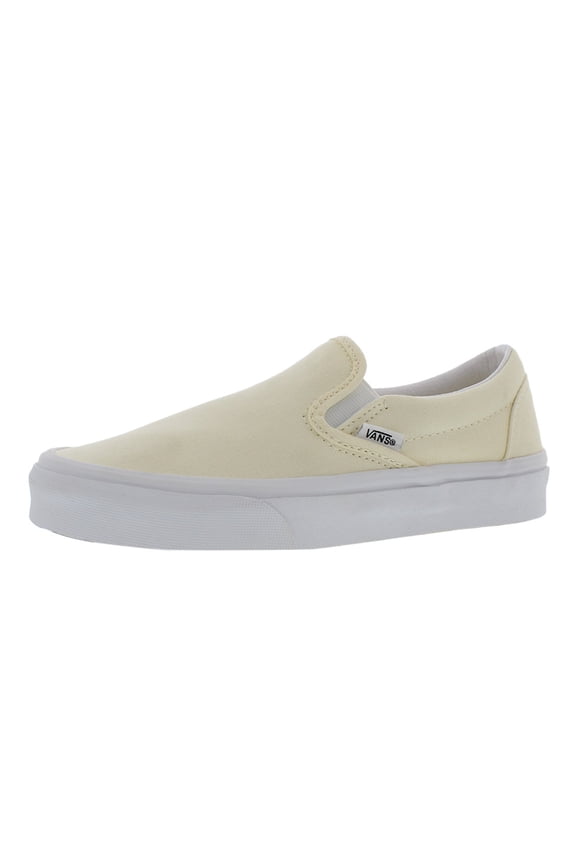 Unisex Classic Slip-On White Skate Shoe 8 Men US