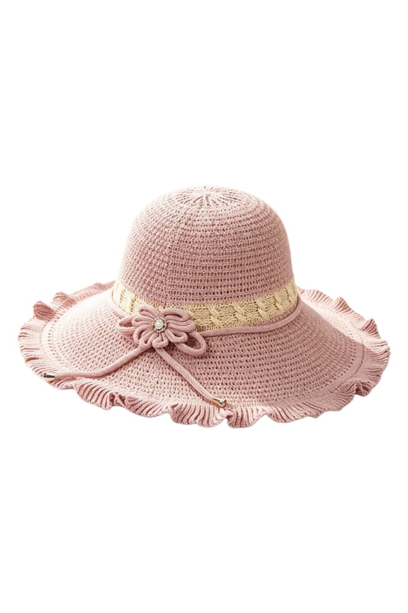 Unisex Classic Snapback Outdoor Cap, Adjustable Strap Breathable Light Headwear For City Walks Sports Games Camping Road Trips All Season Casual Daily Outings, Pink
