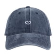 thumbnail image 1 of Unisex Classic Vintage Distressed Baseball Cap Love Print Adjustable Fit Hat for Women Men, 1 of 3