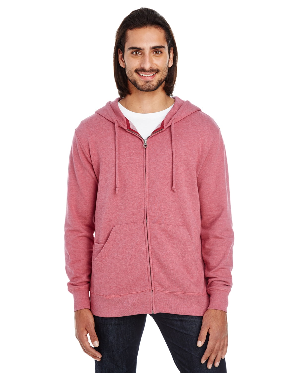 Unisex Clementine Triblend French Terry Full-Zip