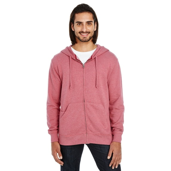 Unisex Clementine Triblend French Terry Full-Zip